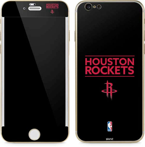 NBA Houston Rockets Standard - Black iPhone 6/6s Skin