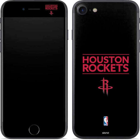 NBA Houston Rockets Standard - Black iPhone 7 Skin