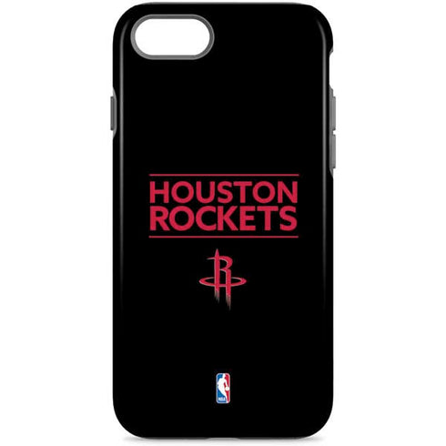 NBA Houston Rockets Standard - Black iPhone 8 Pro Case