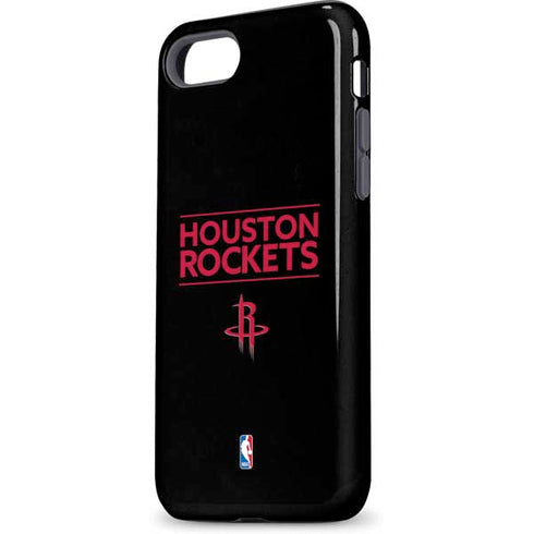 NBA Houston Rockets Standard - Black iPhone 8 Pro Case