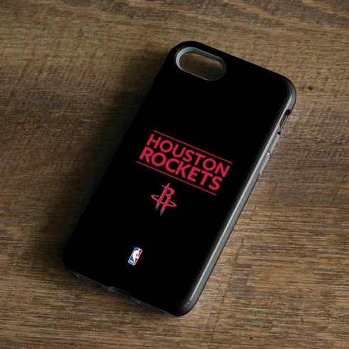 NBA Houston Rockets Standard - Black iPhone 8 Pro Case