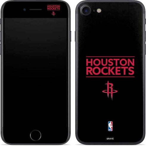 NBA Houston Rockets Standard - Black iPhone 8 Skin