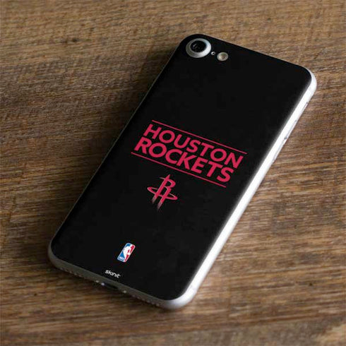 NBA Houston Rockets Standard - Black iPhone 8 Skin