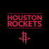 NBA Houston Rockets Standard - Black iPhone X Skin