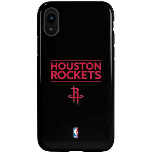 NBA Houston Rockets Standard - Black iPhone XR Pro Case