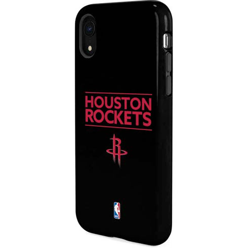 NBA Houston Rockets Standard - Black iPhone XR Pro Case