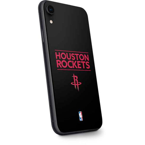NBA Houston Rockets Standard - Black iPhone XR Skin