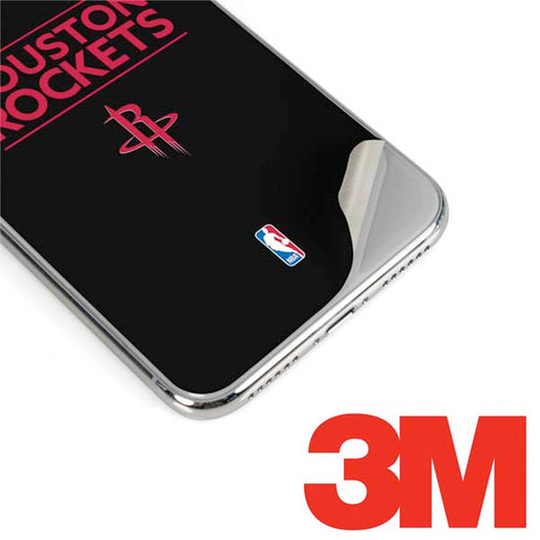 NBA Houston Rockets Standard - Black iPhone XR Skin
