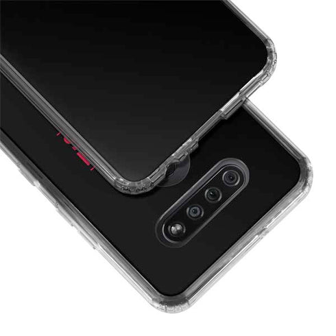 NBA Houston Rockets Standard - Black LG K51/Q51 Clear Case