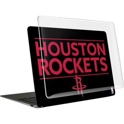 NBA Houston Rockets Standard - Black MacBook Air 15in (2023-2025) Case plus Skin