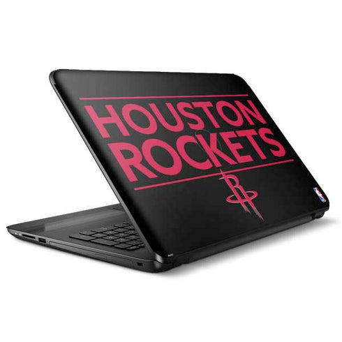 NBA Houston Rockets Standard - Black HP Notebook Skin