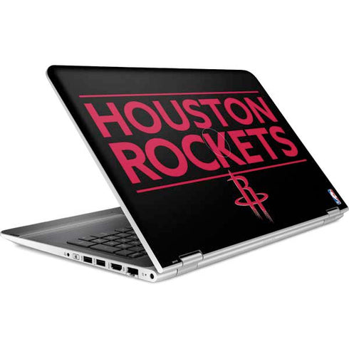 NBA Houston Rockets Standard - Black HP Pavilion Skin