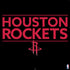 NBA Houston Rockets Standard - Black PS4 Console Skin