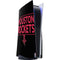 NBA Houston Rockets Standard - Black PS5 Console Skin
