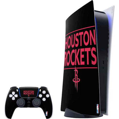 NBA Houston Rockets Standard - Black PS5 Digital Edition Bundle Skin