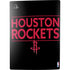 NBA Houston Rockets Standard - Black PS5 Digital Edition Console Skin