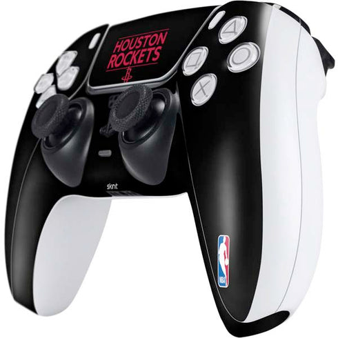 NBA Houston Rockets Standard - Black PS5 Controller Skin