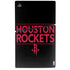 NBA Houston Rockets Standard - Black PS5 Slim Disk Console Skin