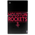 NBA Houston Rockets Standard - Black PS5 Slim Digital Edition Console Skin
