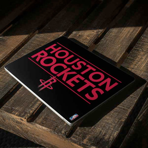 NBA Houston Rockets Standard - Black Surface Laptop 3 13.5in Skin