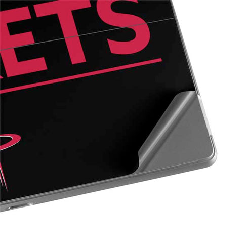 NBA Houston Rockets Standard - Black Surface Pro 8 Skin