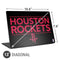 NBA Houston Rockets Standard - Black Universal Laptop 13in (10.6 x 7.6in) Skin