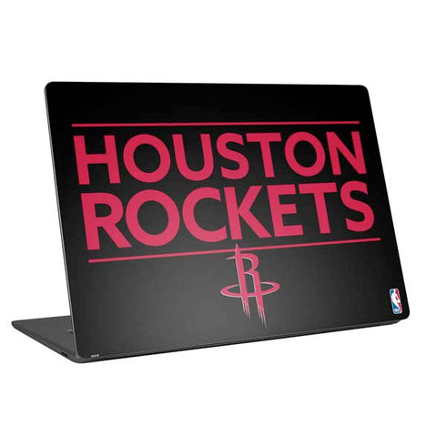 NBA Houston Rockets Standard - Black Universal Laptop 15in (12.2 x 8.8in) Skin