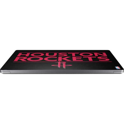 NBA Houston Rockets Standard - Black Universal Laptop 16in (13 x 9.4in) Skin