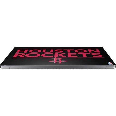 NBA Houston Rockets Standard - Black Universal Laptop 17in (13.8 x 10in) Skin
