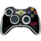 NBA Houston Rockets Standard - Black Xbox 360 Wireless Controller Skin