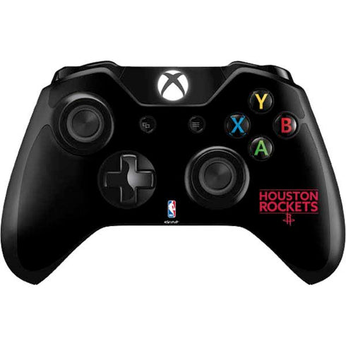 NBA Houston Rockets Standard - Black Xbox One Controller Skin