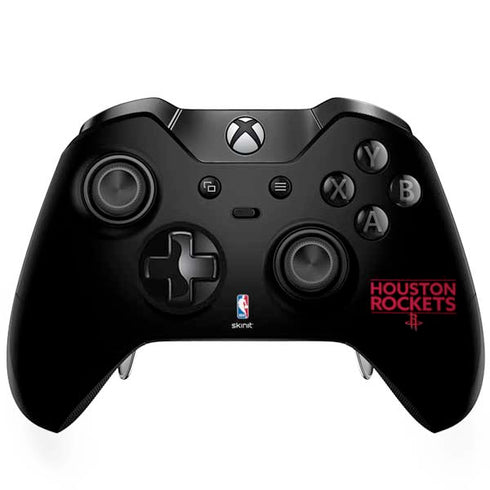 NBA Houston Rockets Standard - Black Xbox One Elite Controller Skin