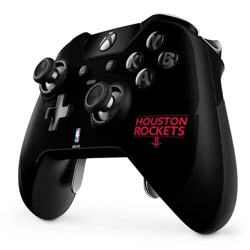 NBA Houston Rockets Standard - Black Xbox One Elite Controller Skin