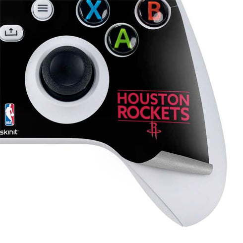 NBA Houston Rockets Standard - Black Xbox Series S Controller Skin