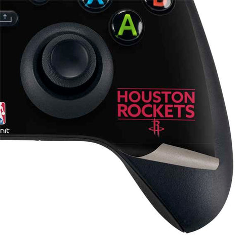 NBA Houston Rockets Standard - Black Xbox Series X Controller Skin