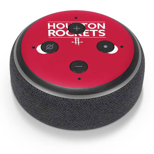 NBA Houston Rockets Standard - Red Amazon Echo Dot Skin