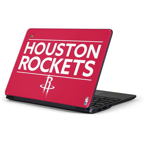 NBA Houston Rockets Standard - Red Samsung Chromebook Skin