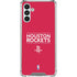 NBA Houston Rockets Standard - Red Galaxy A13 5G Clear Case