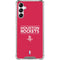 NBA Houston Rockets Standard - Red Galaxy A14 5G Clear Case