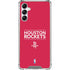 NBA Houston Rockets Standard - Red Galaxy A14 5G Clear Case
