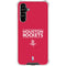 NBA Houston Rockets Standard - Red Galaxy A54 5G Clear Case