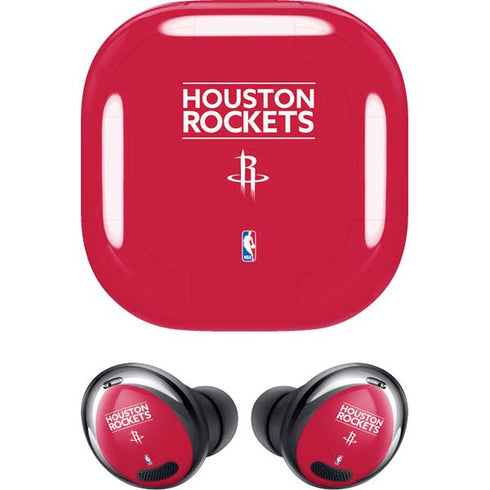 NBA Houston Rockets Standard - Red Galaxy Buds Pro Skin