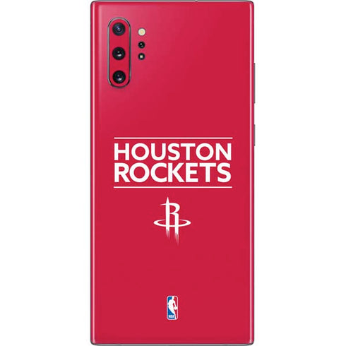 NBA Houston Rockets Standard - Red Galaxy Note 10 Plus Skin