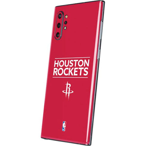 NBA Houston Rockets Standard - Red Galaxy Note 10 Plus Skin