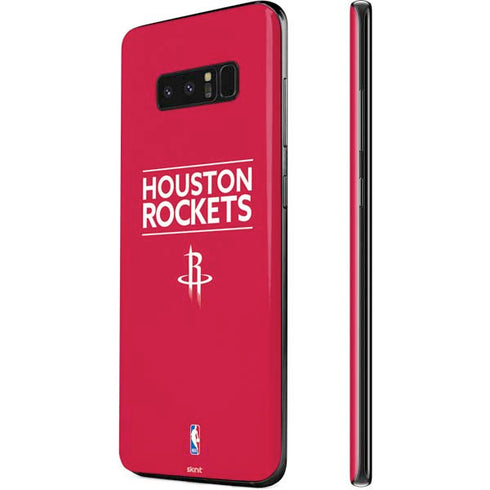 NBA Houston Rockets Standard - Red Galaxy Note 8 Skin