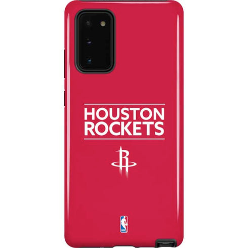 NBA Houston Rockets Standard - Red Galaxy Note20 5G Pro Case