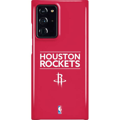 NBA Houston Rockets Standard - Red Galaxy Note20 Ultra 5G Lite Case