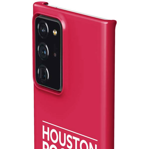 NBA Houston Rockets Standard - Red Galaxy Note20 Ultra 5G Lite Case