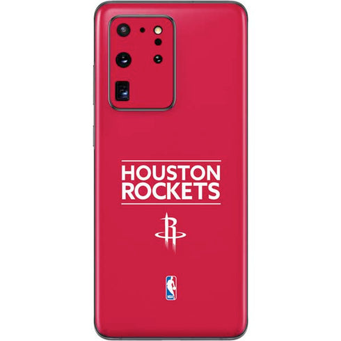 NBA Houston Rockets Standard - Red Galaxy S20 Ultra 5G Skin