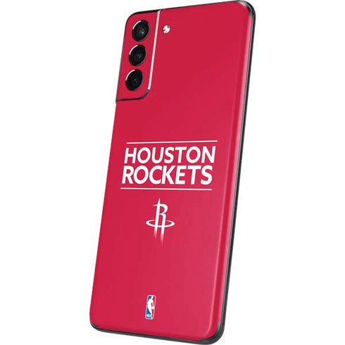NBA Houston Rockets Standard - Red Galaxy S21 5G Skin